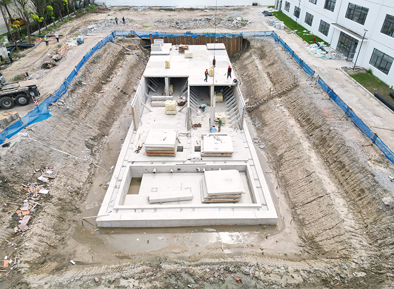 预制混凝土装配式水池