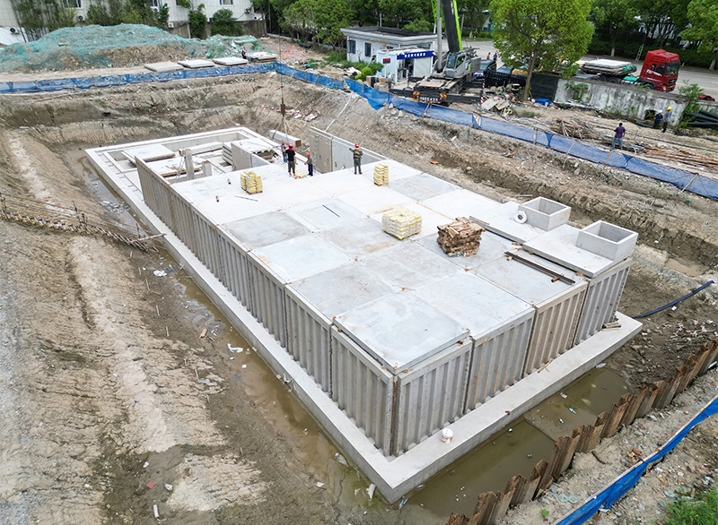 预制混凝土装配式水池