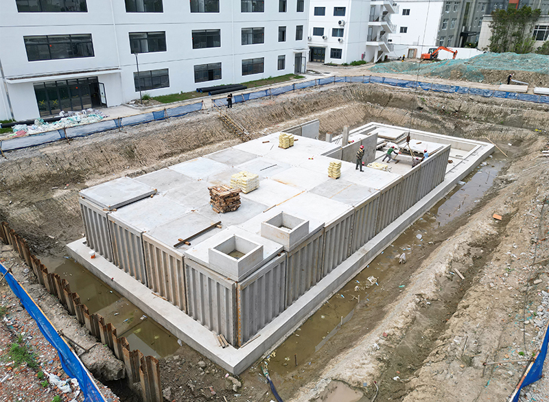 预制混凝土装配式水池