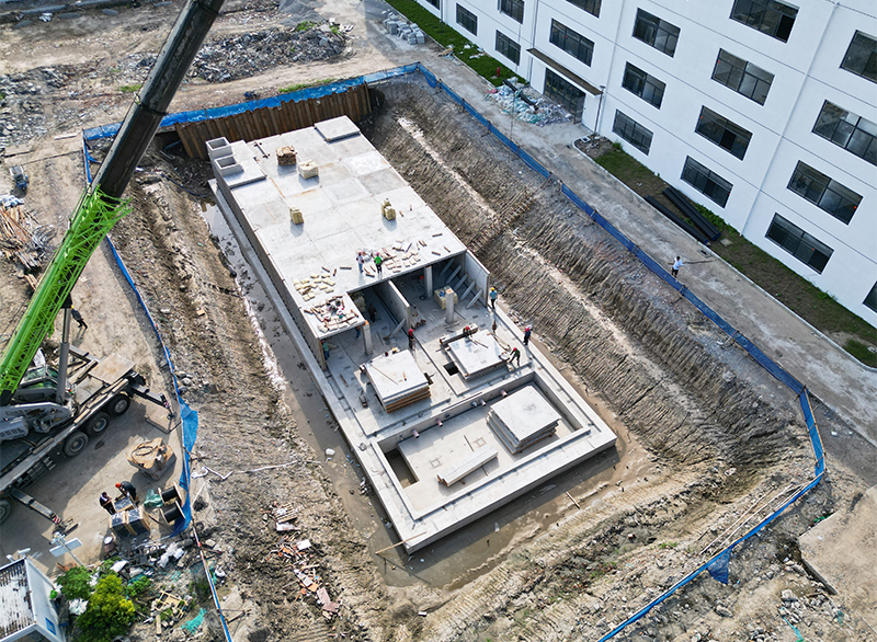 预制混凝土装配式水池