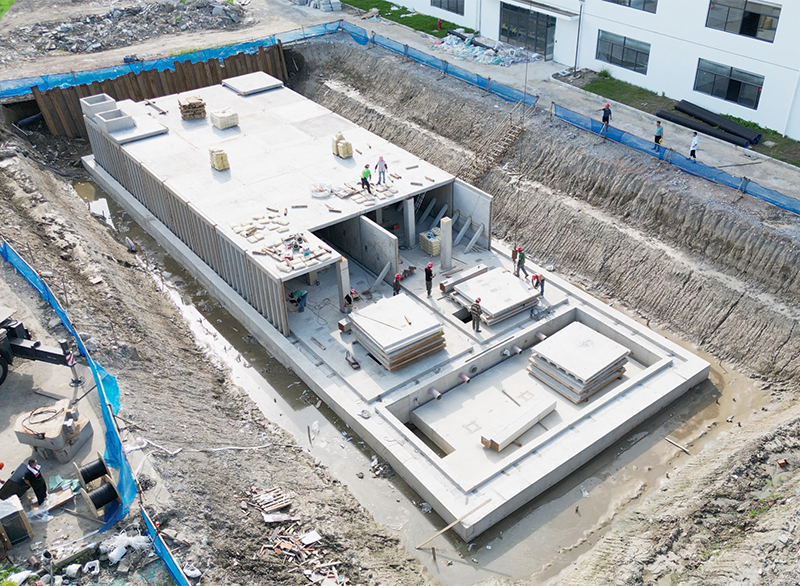 预制混凝土装配式水池